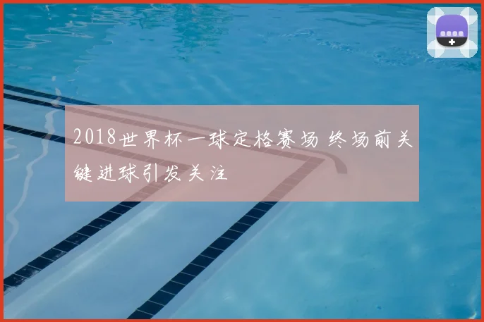 2018世界杯一球定格赛场 终场前关键进球引发关注